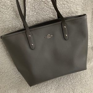Coach Zip Top Tote